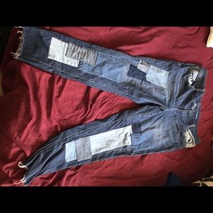 Patch jeans